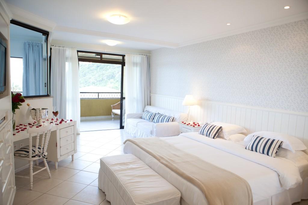 Essa é suíte Super Luxo, muito confortável e cabe a família toda!