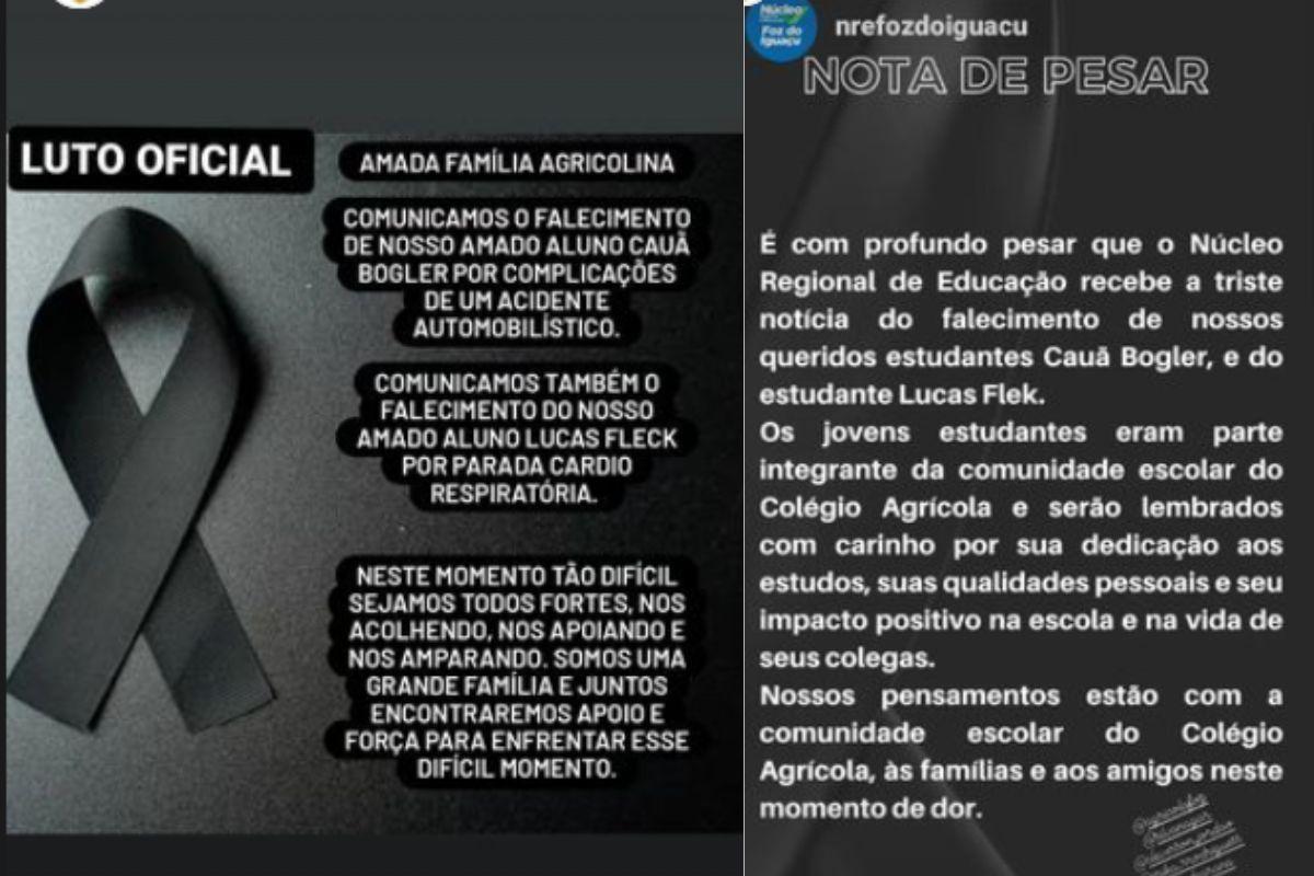 Luto pela morte de adolescente