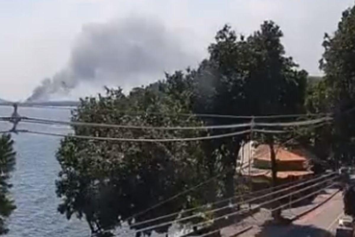 Incêndio atinge Aeroporto no Rio de Janeiro (2)