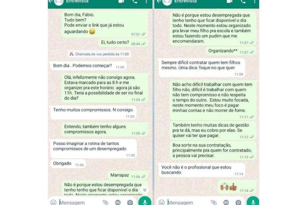 Samara prints da conversa 