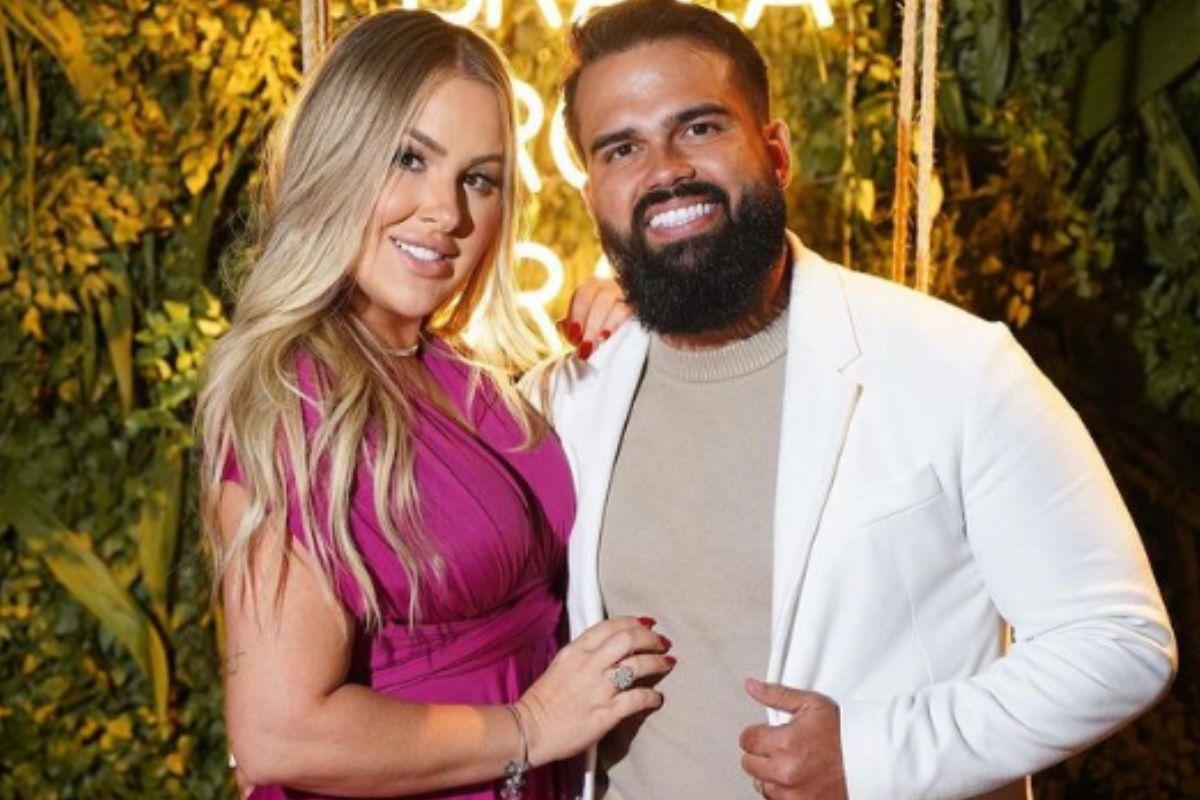 Praticia é casada com Lucas Teixeira 