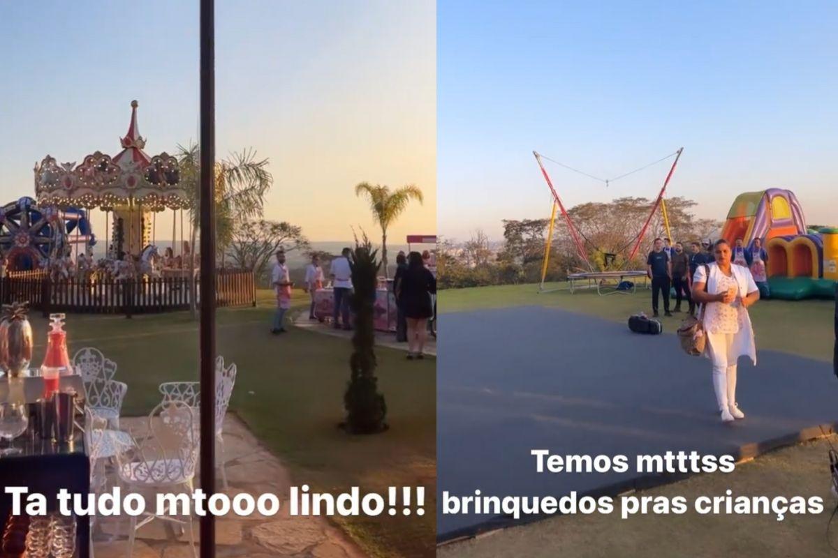 Decoração do aniversário de Maria Alice