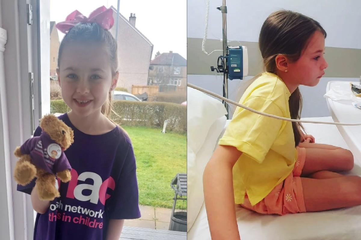 Menina de 6 anos com artrite