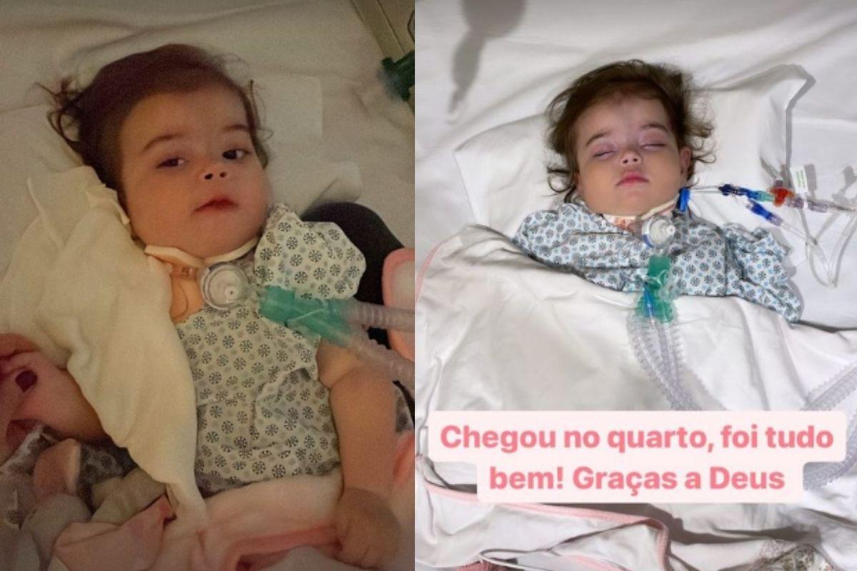 Maria Guilhermina precisou realizar uma nova cirurgia 