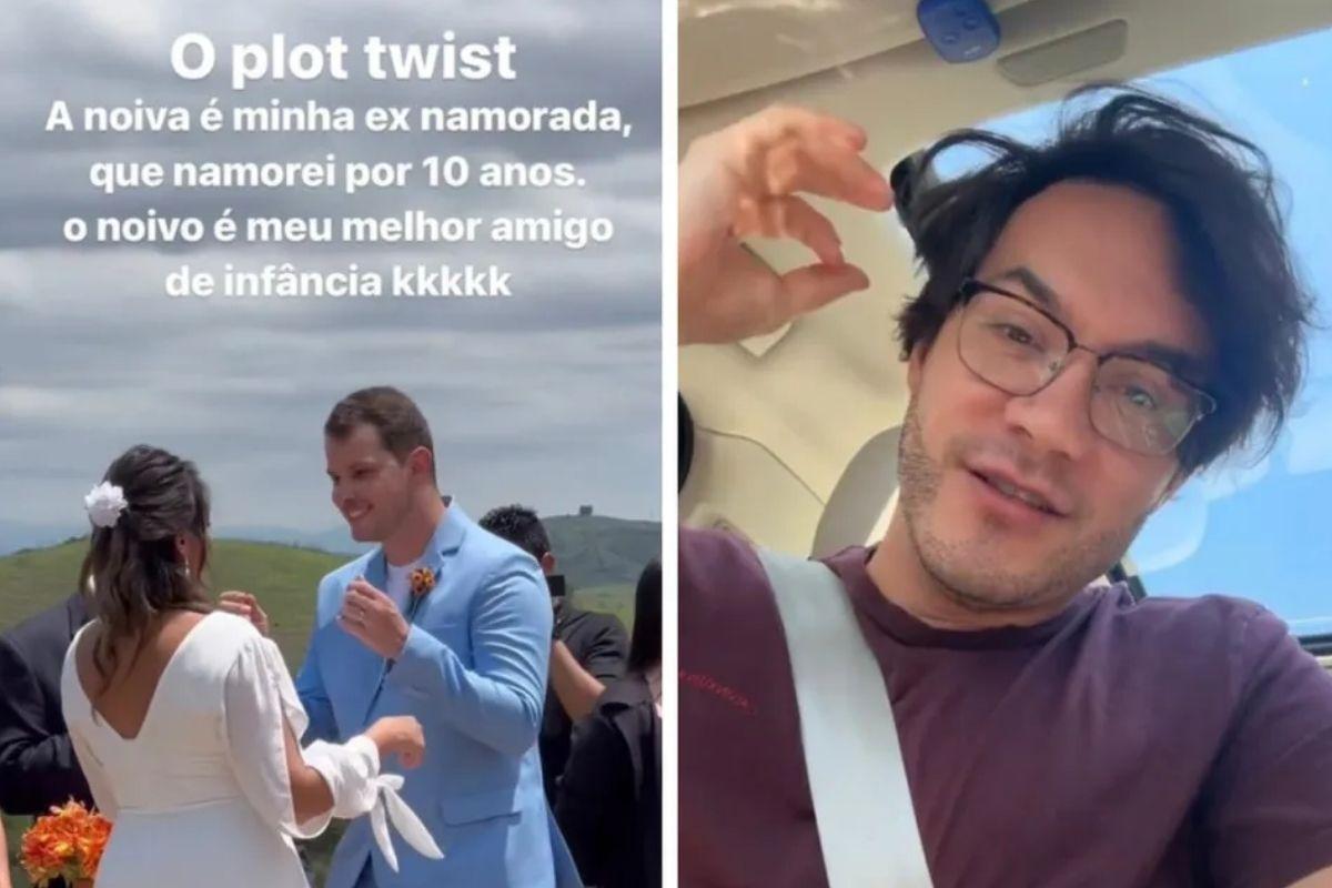 Eliezer vai no casamento de ex