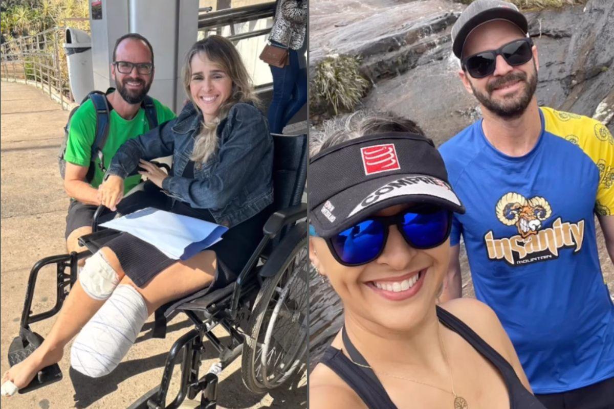 Mariana Carvalho Peixoto, mulher perdeu a perna após descobrir que estava grávida