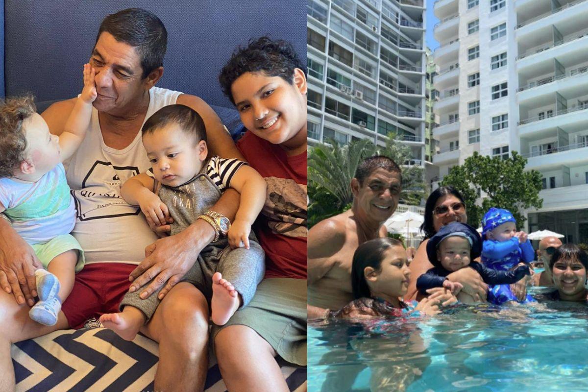 Zeca Pagodinho, família de Zeca Pagodinho, netos de Zeca Pagodinho