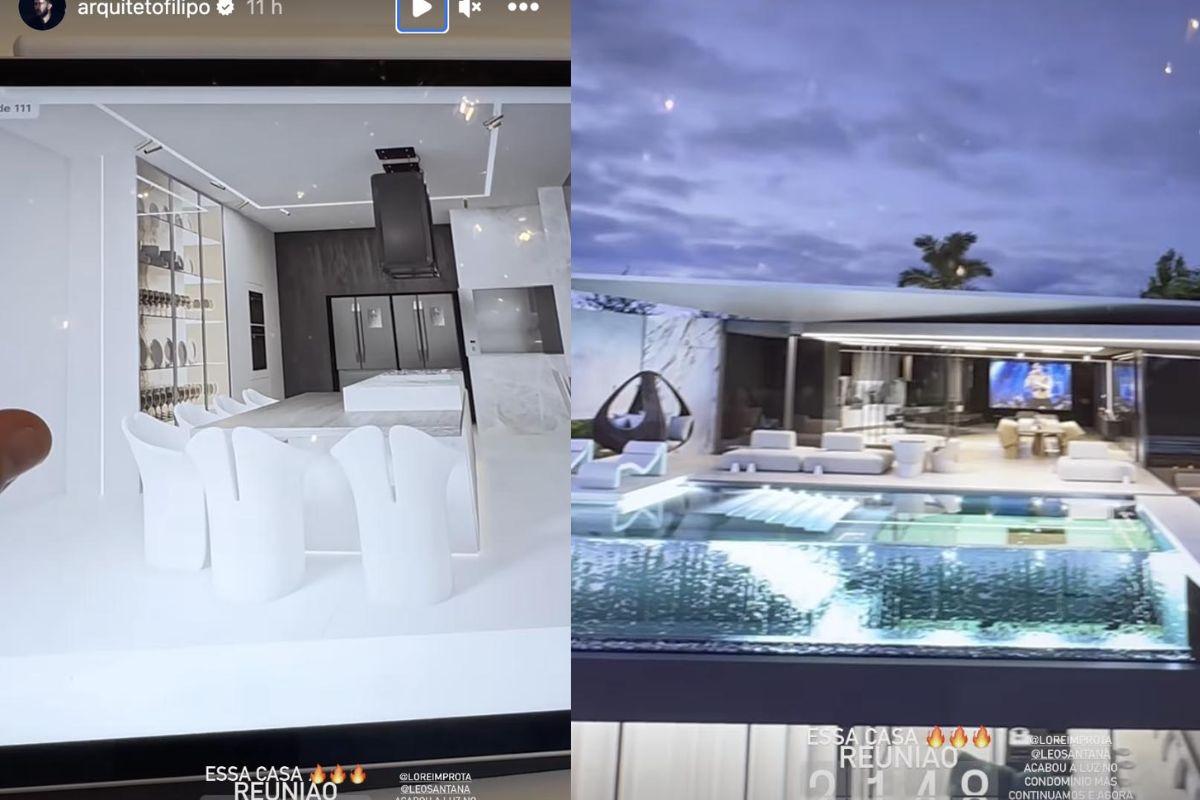 Mansão de Leo Santana e Lore Improta