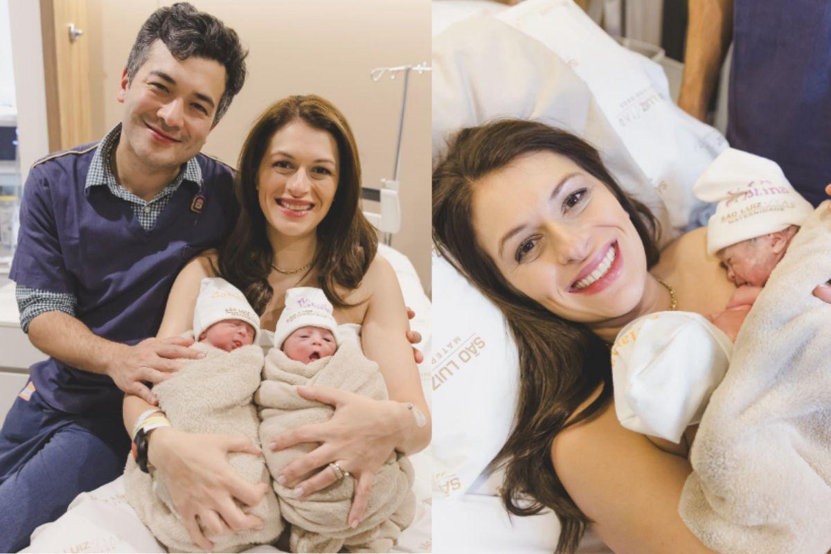 Mariana Arasaki, mãe de 12, Carlos Arasaki, gêmeas de mãe de 12, nascimento gêmeas Mariana Arasaki, família mãe de 12, filhos mãe de 12, família pai de 12, filhos pai de 12, nascimento gêmeas pai de 12