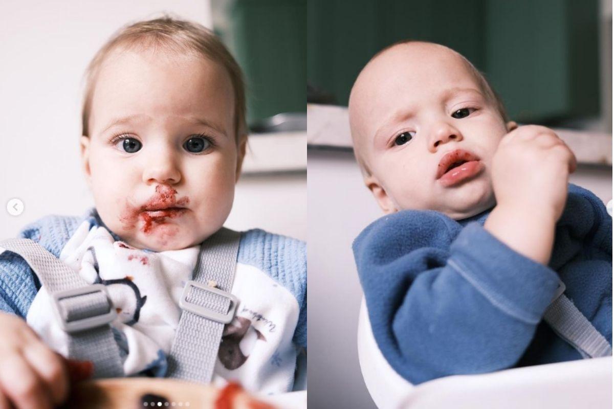 Mel e Bento gêmeos Isa Scherer e Rodrigo Calazans