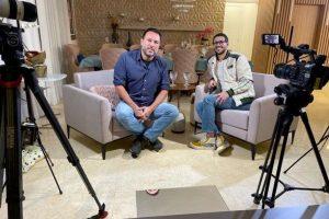 A entrevista irá ao ar no domingo