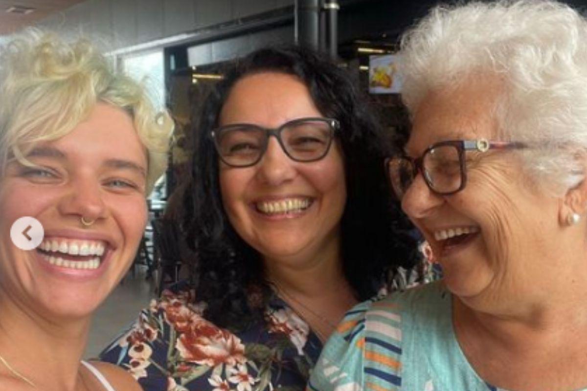 Mãe e avó de Bruna Linzmeyer