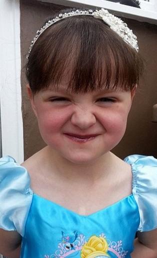 A menina de quatro anos toma doses diárias de Viagra