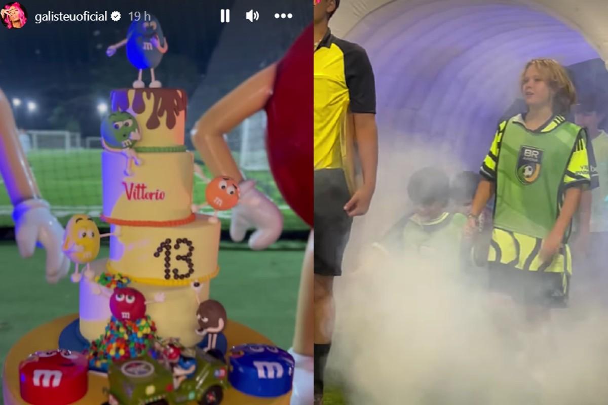 Festa de aniversário do filho da Adriane Galisteu