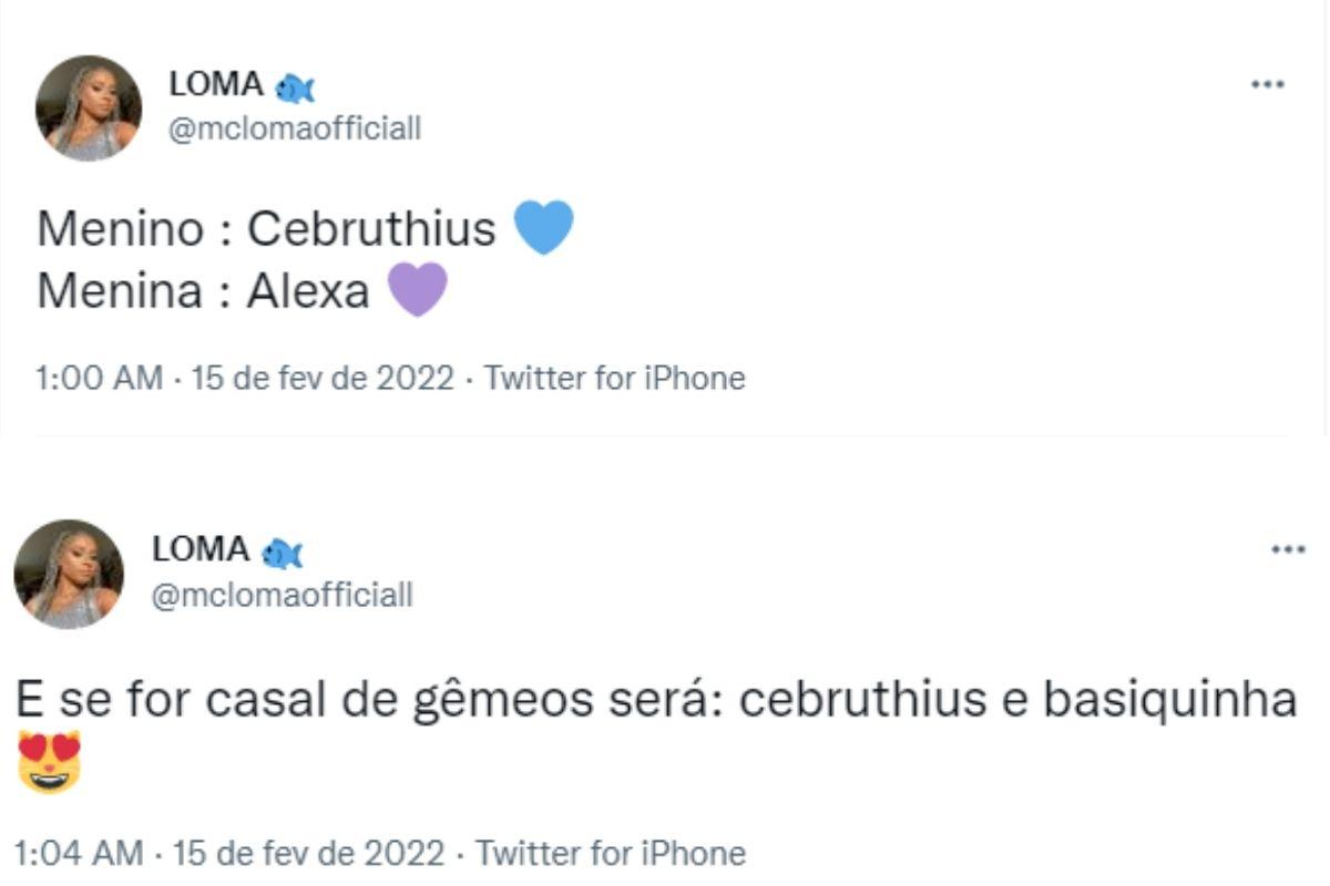 Os nomes inusitados se referem à música que lançou MC Loma para os palcos, 'Envolvimento'