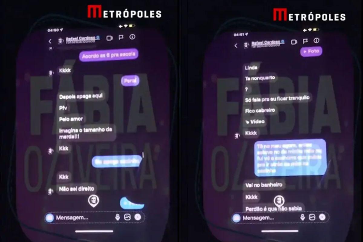 Rafael Cardoso trocou mensagens com atriz enquanto era casado (2)