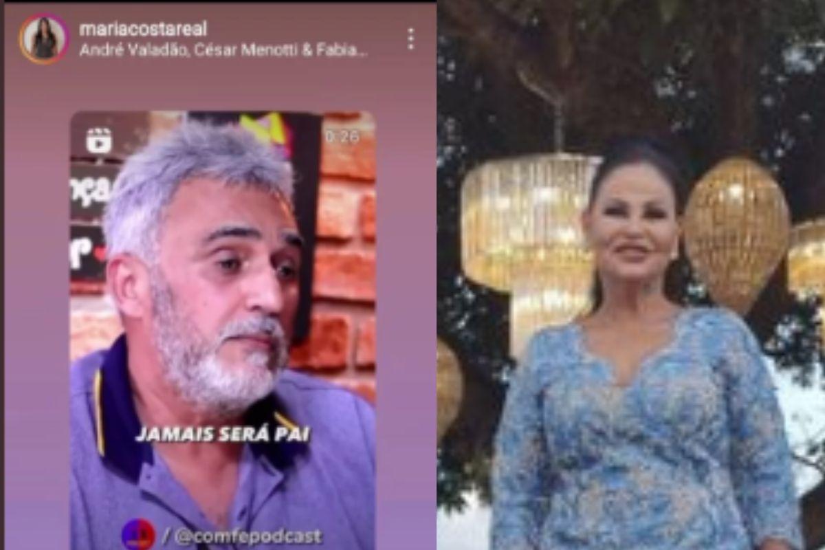 Story postado por mãe de Eduardo Costa