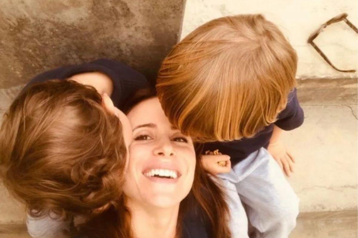 Camila Czerkesfoi casada com o ator Dalton Vigh 