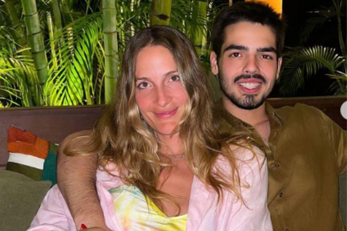 Filho do apresentador Faustão, João Guilherme, com a namorada Schynaider