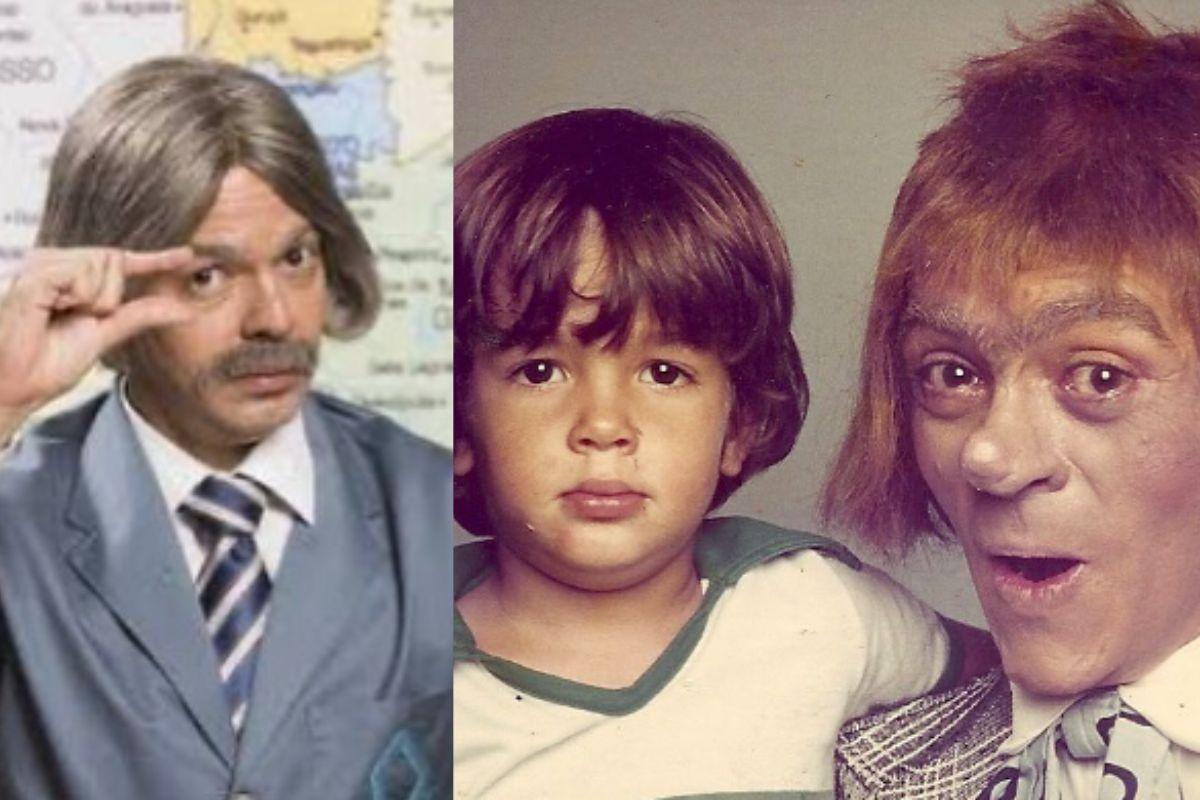 Bruno Mazzeo faz homenagem ao pai, eles fizeram o mesmo papel em programa