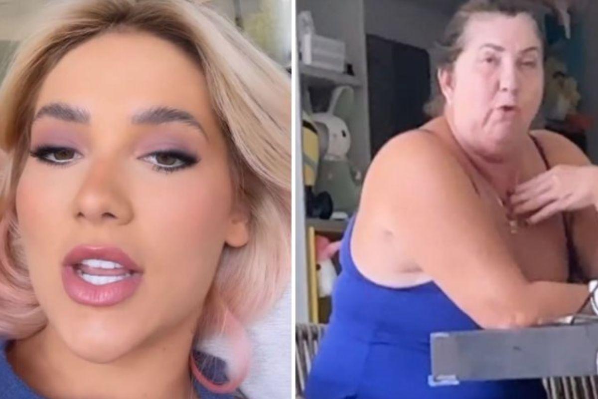 Virginia leva bronca da mãe