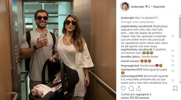 (Foto: Reprodução Instagram / @dudanagle)