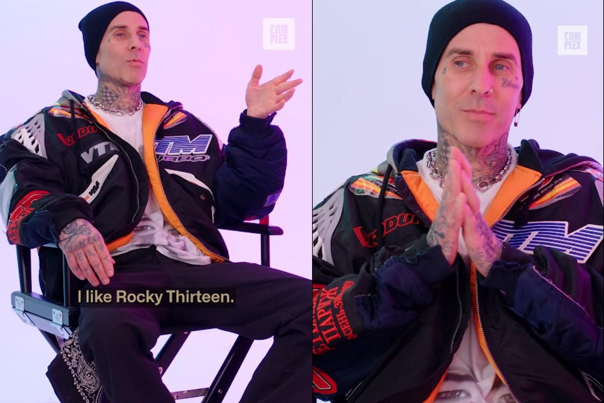 Travis Barker anuncia nome do filho com Kourtney Kardashian