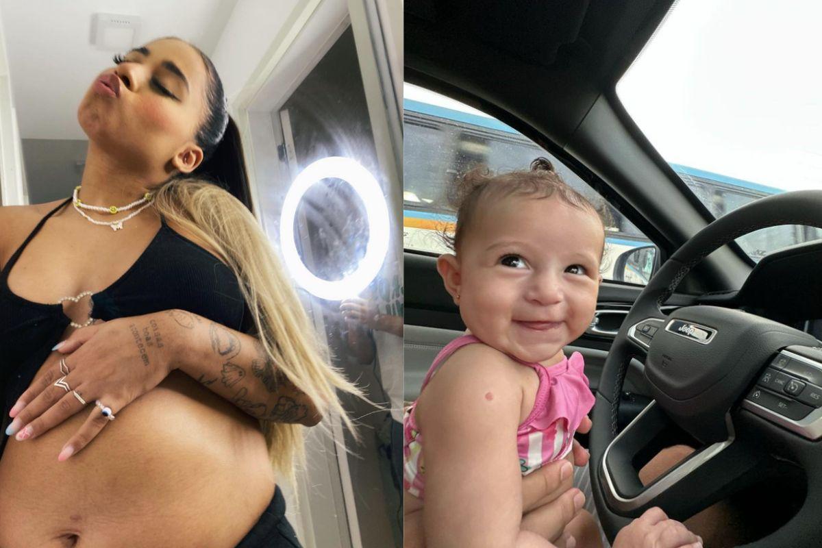 MC Loma, Paloma Santos, Melanie, filha MC Loma, bebê MC Loma, aniversário filha MC Loma, um ano Melanie, família MC Loma