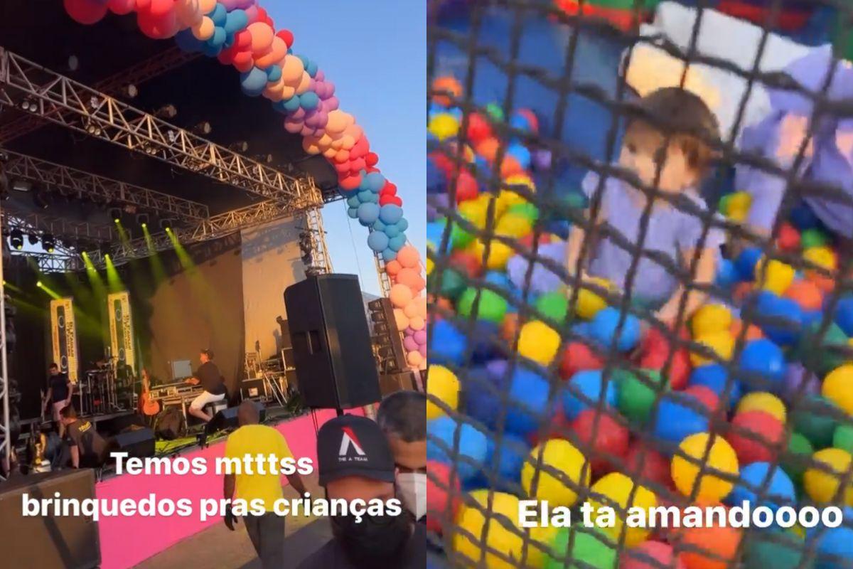 A festa terá diversos shows