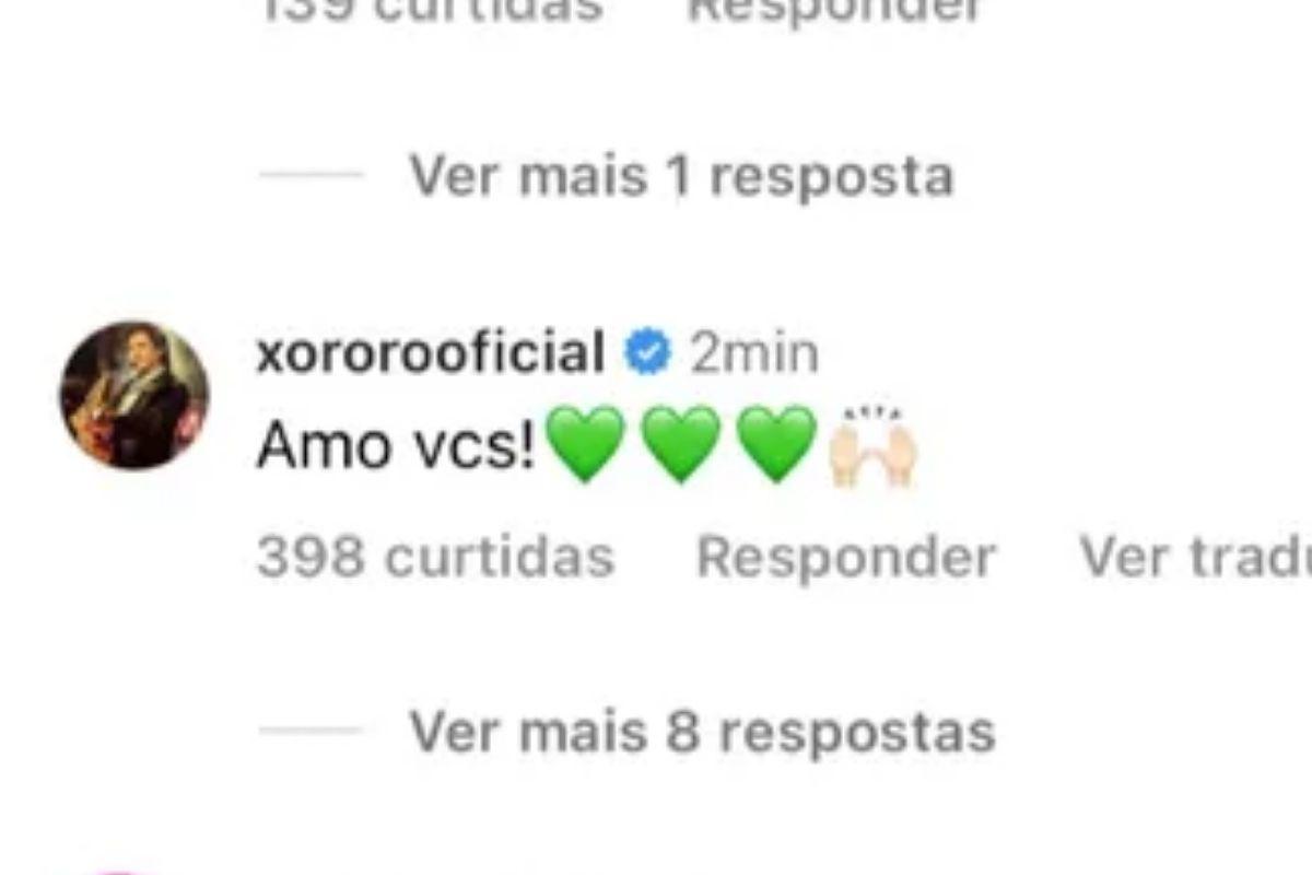 Xororó Sandy e Lucas Lima