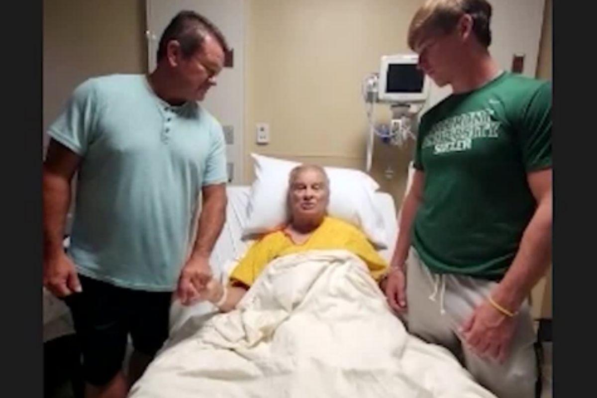 Jason, o avô e o pai 