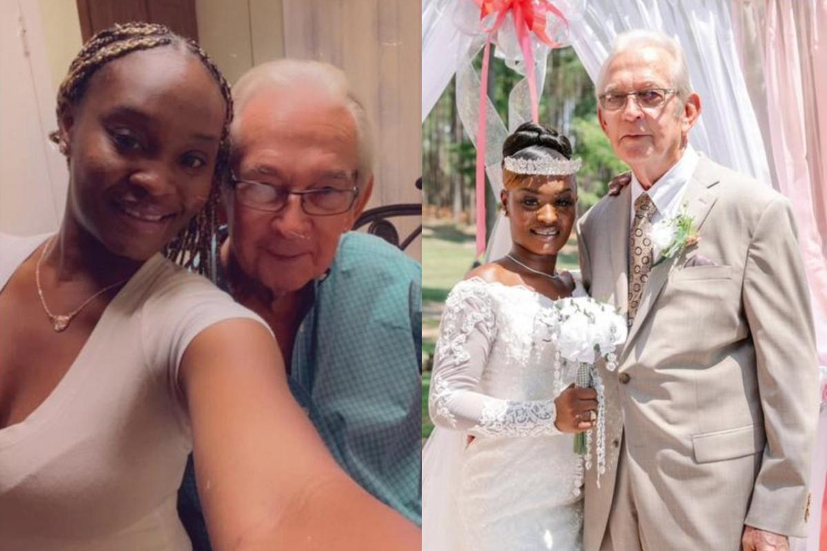 Casal com 61 anos de diferença juntos