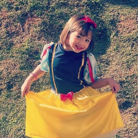 Sofia, 5 anos, filha de Ana Paula e Rafael