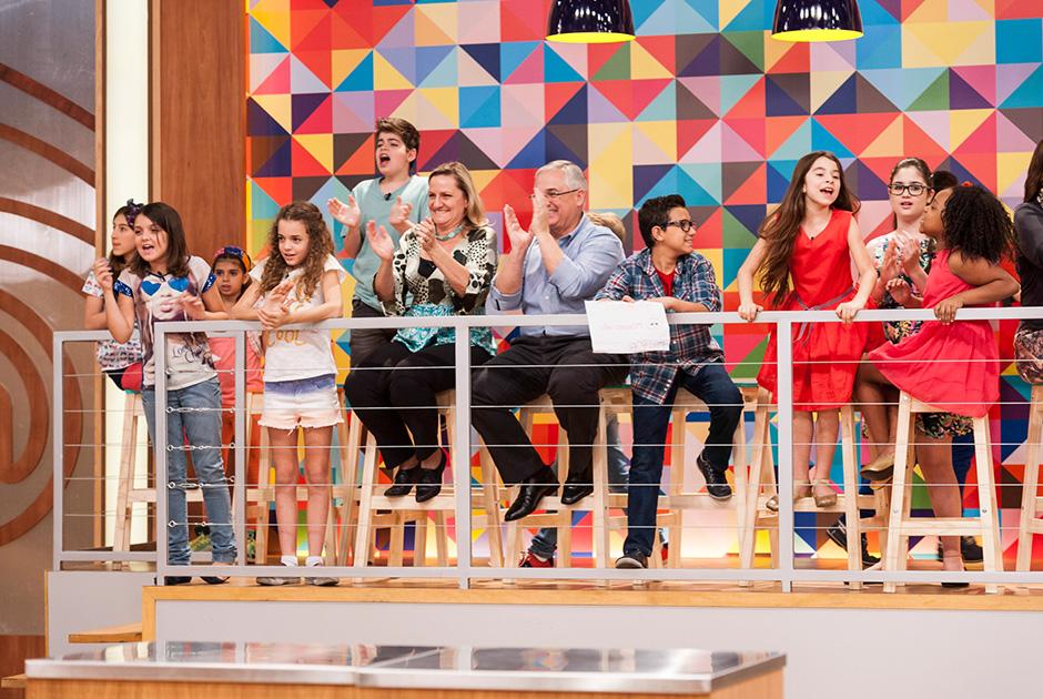 Torcida organizada: pais e amigos juntos! Foto: divulgação Band