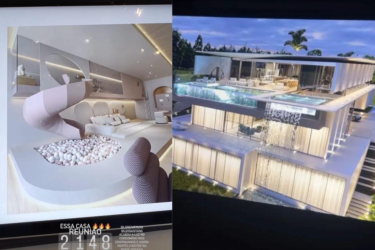 Mansão de Leo Santana e Lore Improta