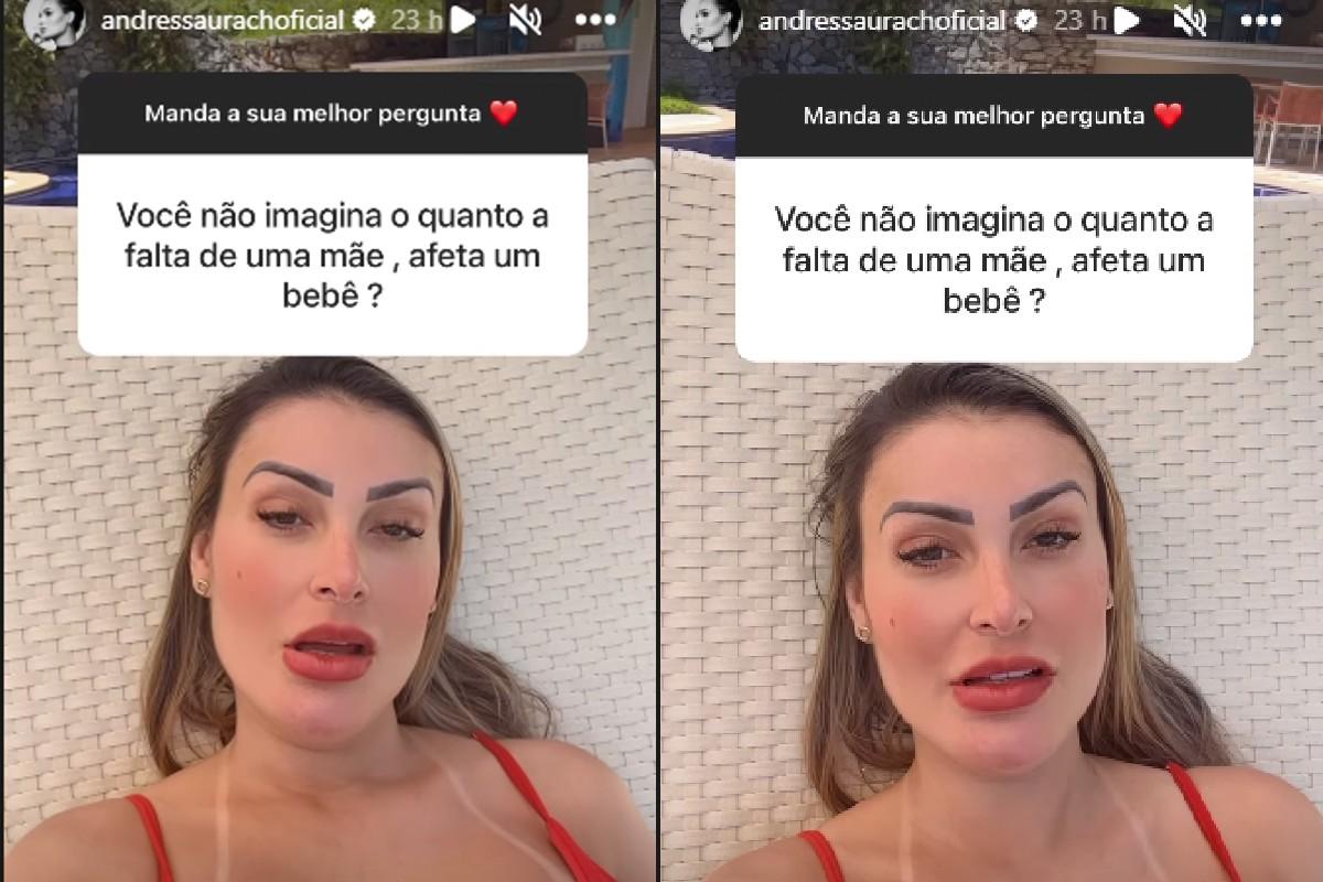 Andressa Urach, perda da guardo do filho, Thiago Lopes