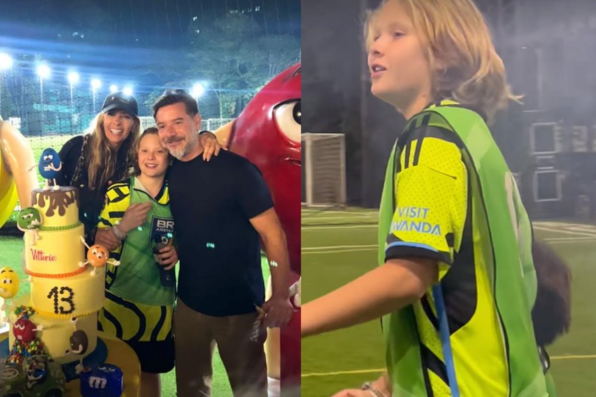 Festa de aniversário surpresa do filho de Adriane Galisteu