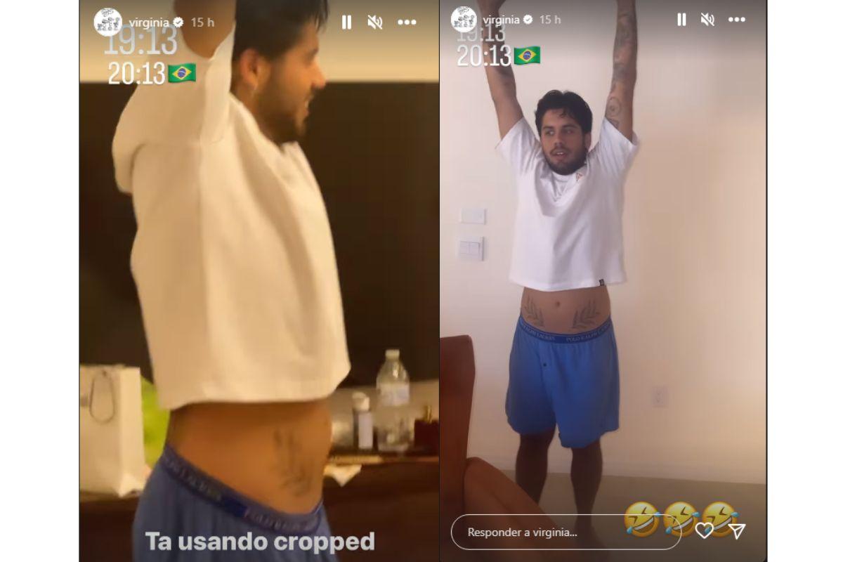 Zé Felipe, João Guilherme, Leonardo, filhos Leonardo, filho Leonardo, marido Virginia, cunhado Virginia, família Virginia, família Zé Felipe, família João Guilherme, família Leonardo, João Guilherme cropped