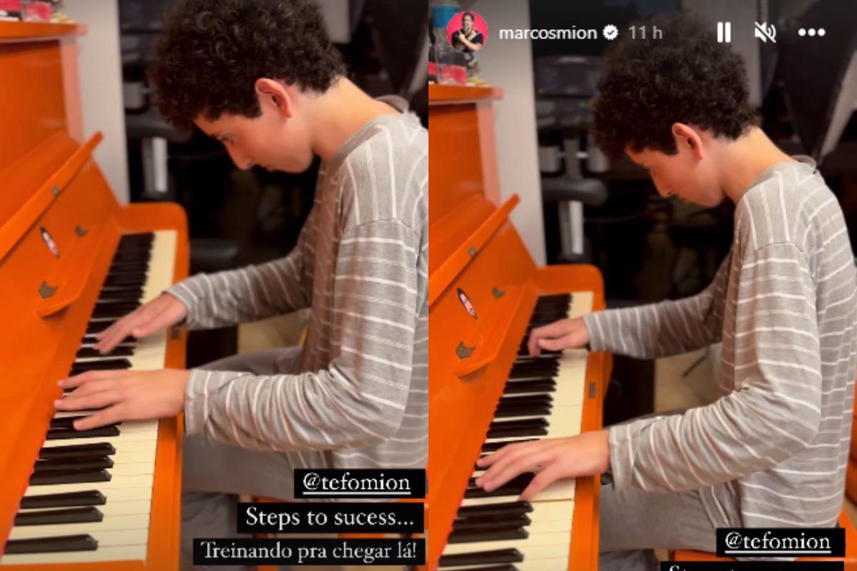 Stefano Mion, filho Marcos Mion, filho Suzano Gullo, família Marcos Mion, família Suzana Gullo, irmão Donatella Mion, irmão Romeo Mion