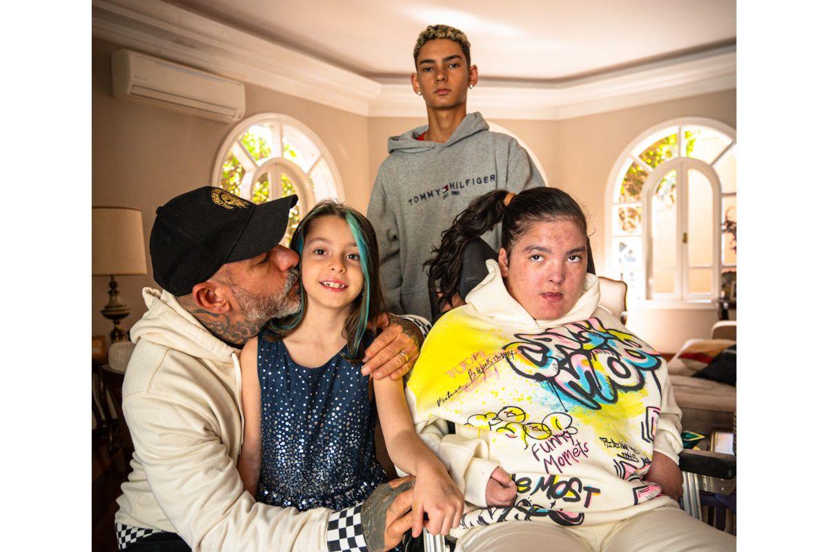 henrique fogaça e os filhos