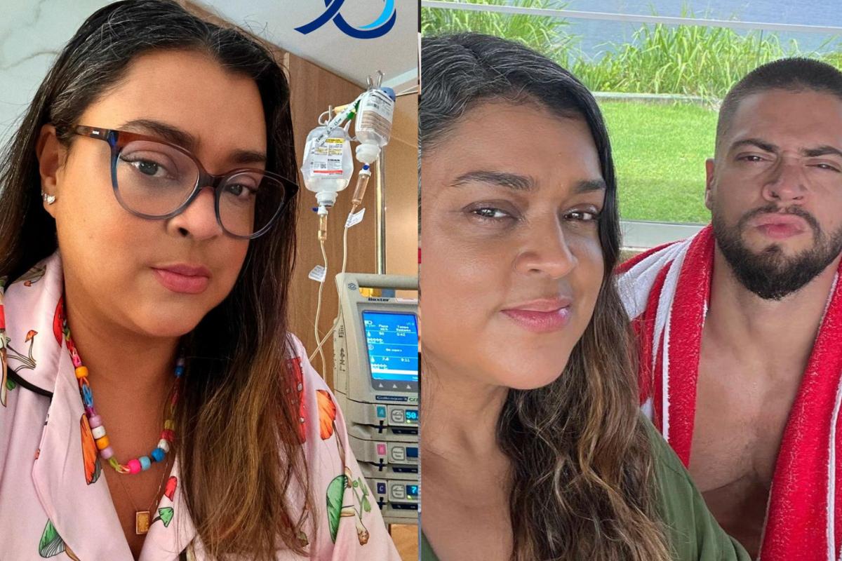 Preta Gil ao lado do marido Rodrigo Godoy