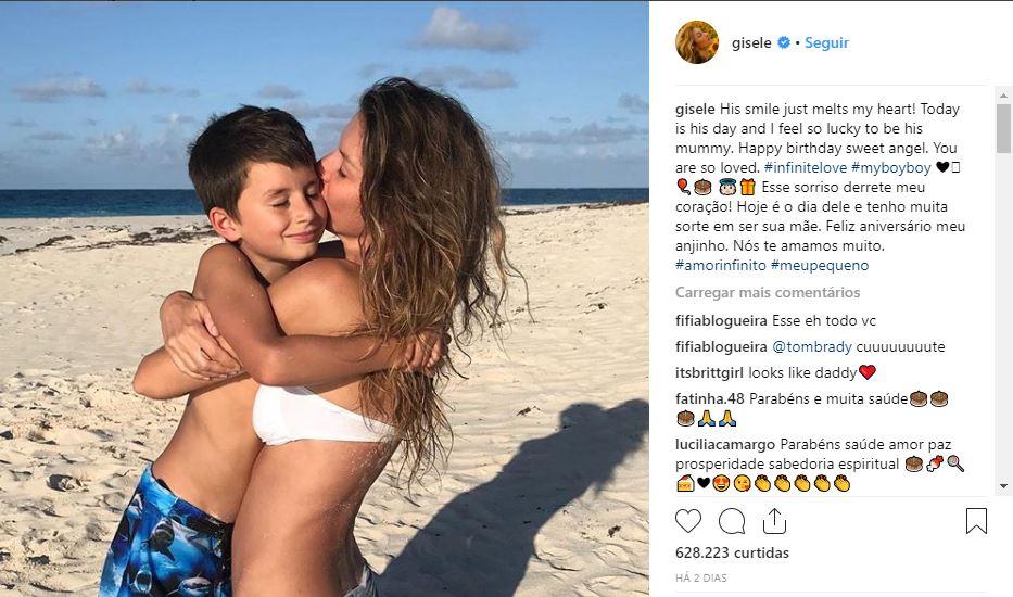 (Foto: Reprodução / Instagram @gisele)