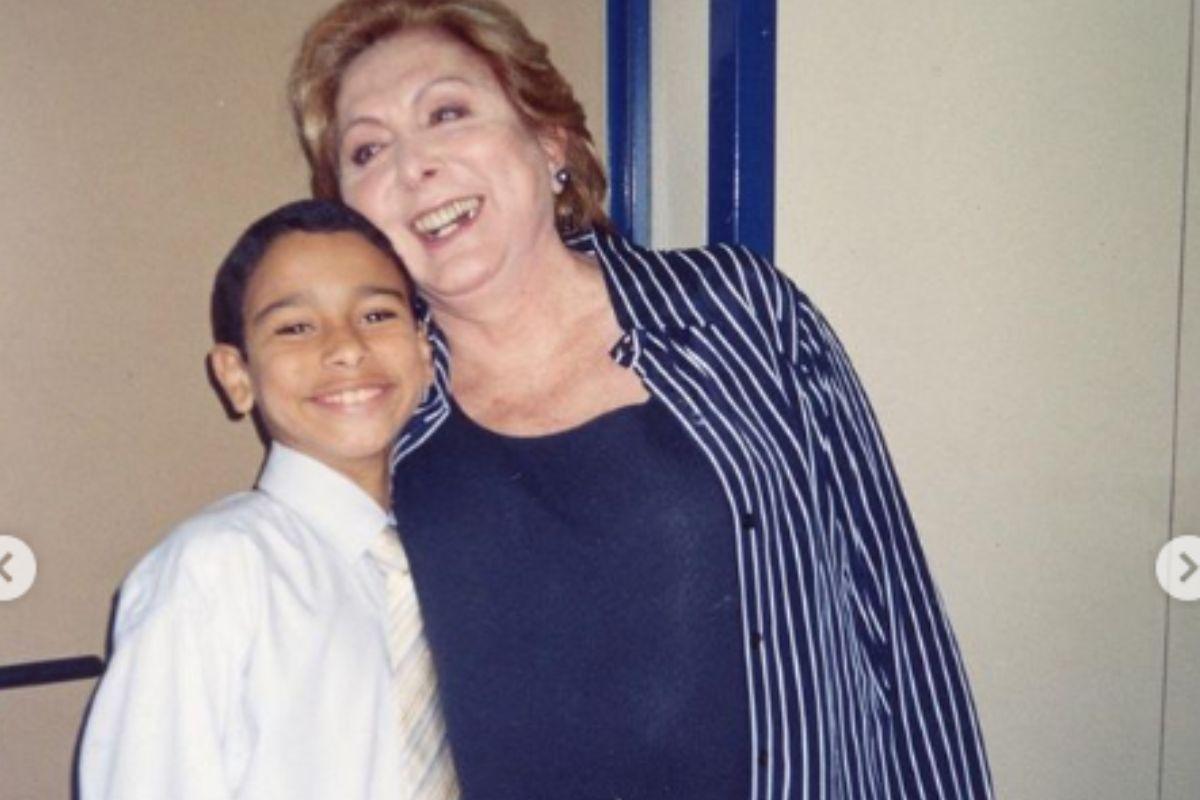 Sergio e Aracy na novela 