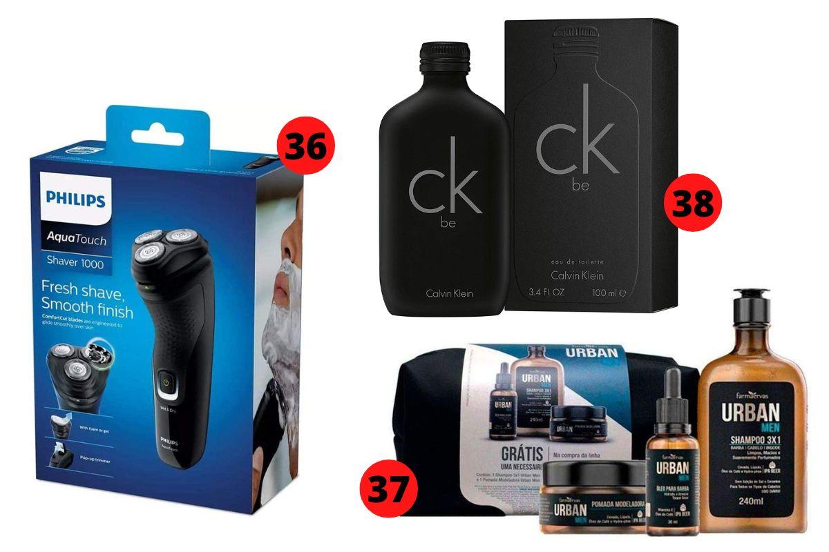 Itens de cuidados pessoais são uma boa opção de presente no Dia dos Pais