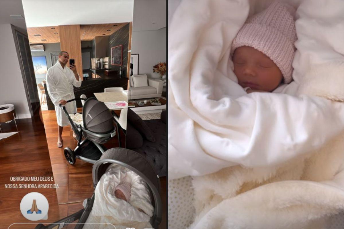 Thiago Oliveira conta como está as primeiras horas com Ella