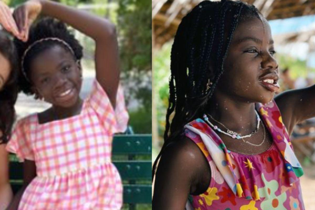 Antes e depois do visual de Títi