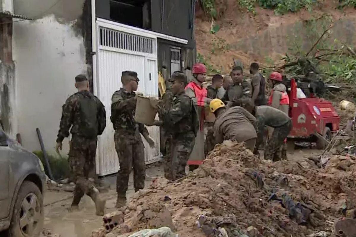 Deslizamento de terra no Grande Recife