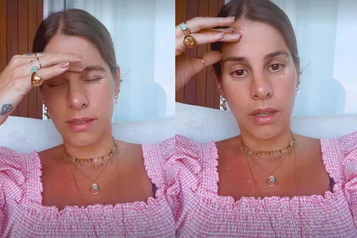 A influenciadora Shantal comentou que está preocupada com a segurança da família