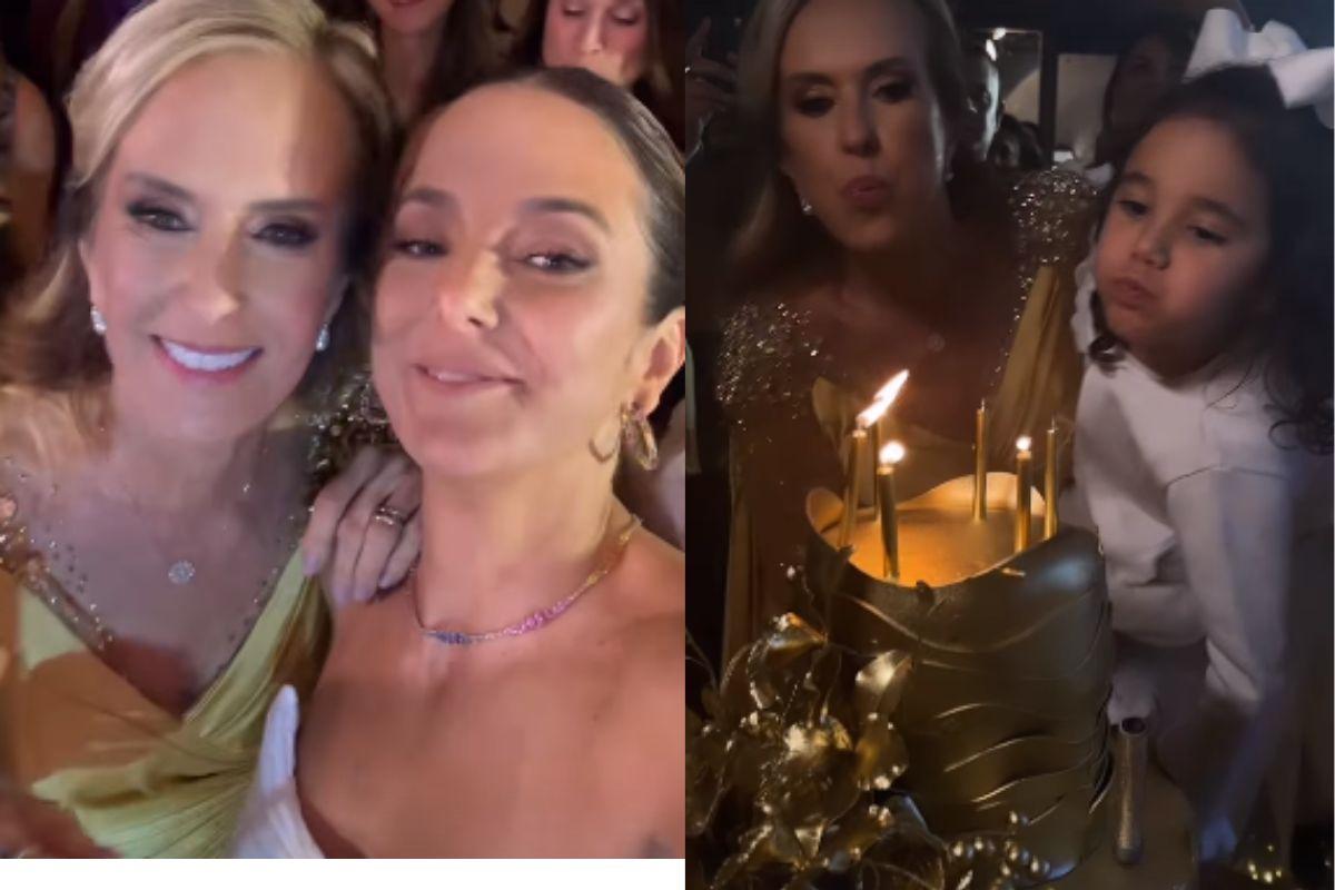 Helo Pinheiro comemora 80 anos em família