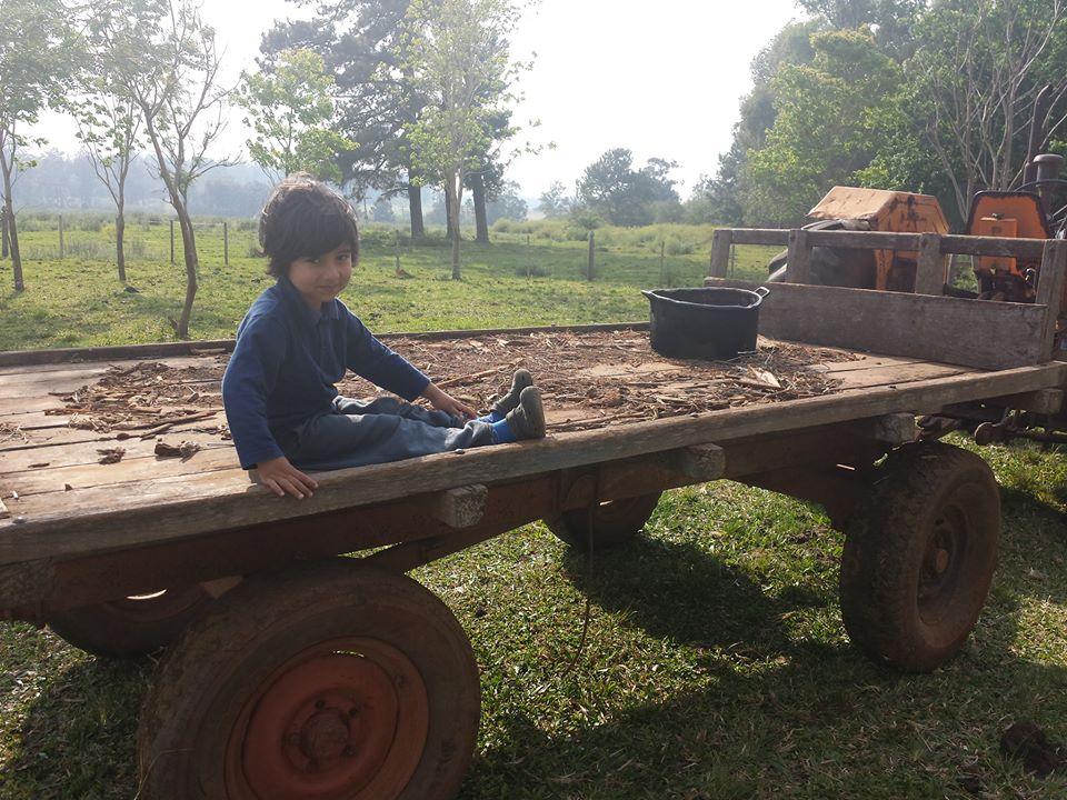 Emmanuel, 3 anos, filho de Paola e Norton